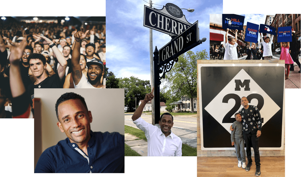 Hill Harper collage